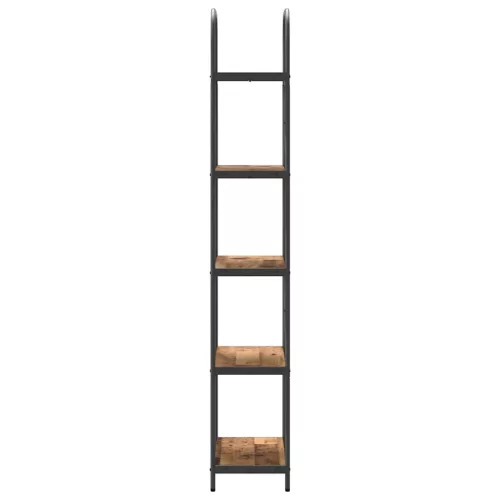  Könyvespolc Régi fa 60 x 30 x 183 cm Faanyag