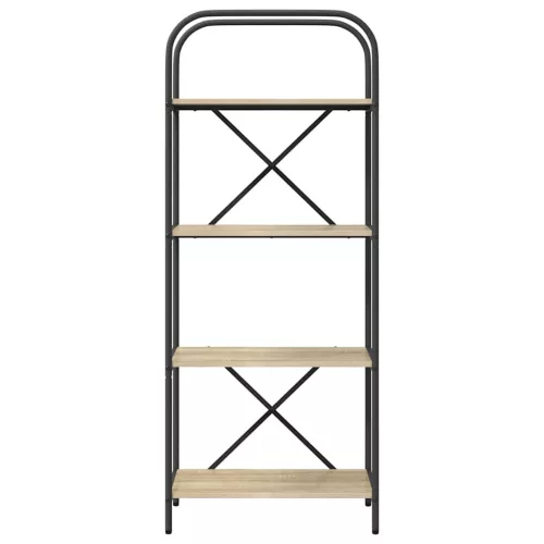  Könyvespolc sonoma tölgy 60 x 30 x 146 cm Faanyag