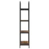  Könyvespolc Füstölt tölgy 60 x 30 x 146 cm Faanyag