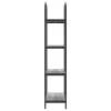 Könyvespolc Szürke sonoma 60 x 30 x 146 cm Faanyag