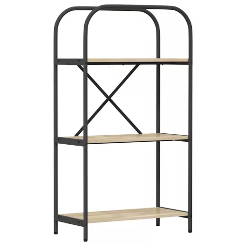  Könyvespolc sonoma tölgy 60 x 30 x 109 cm Faanyag