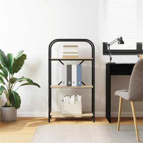  Könyvespolc sonoma tölgy 60 x 30 x 109 cm Faanyag