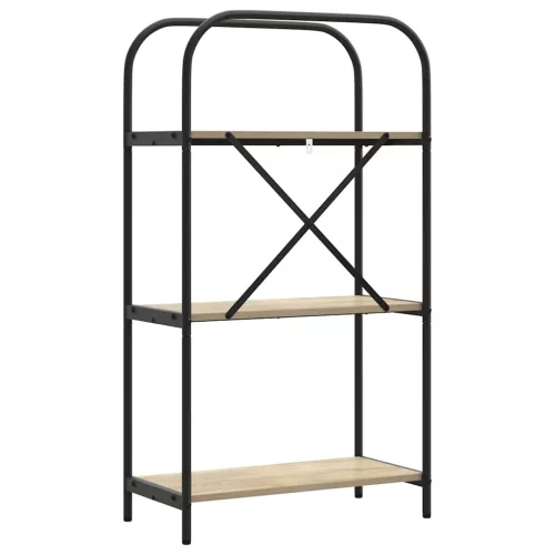  Könyvespolc sonoma tölgy 60 x 30 x 109 cm Faanyag