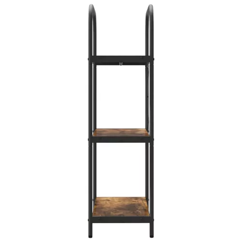  Könyvespolc Füstölt tölgy 60 x 30 x 109 cm Faanyag