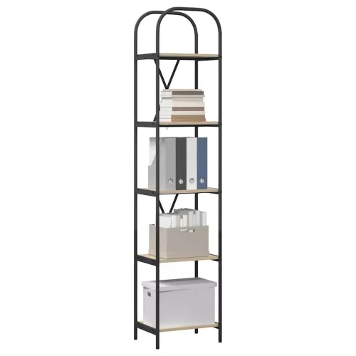  Könyvespolc sonoma tölgy 40 x 30 x 183 cm Faanyag