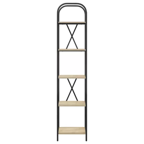  Könyvespolc sonoma tölgy 40 x 30 x 183 cm Faanyag