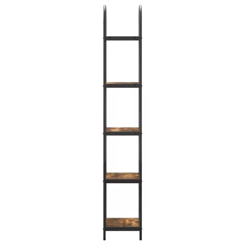  Könyvespolc Füstölt tölgy 40 x 30 x 183 cm Faanyag