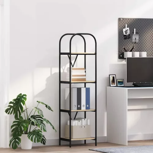  Könyvespolc sonoma tölgy 40 x 30 x 146 cm Faanyag