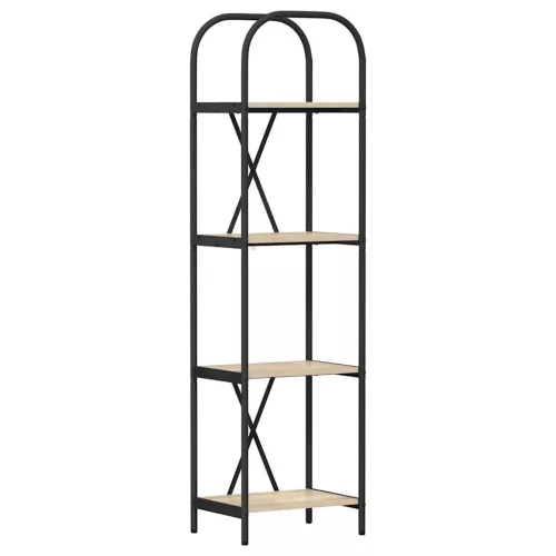  Könyvespolc sonoma tölgy 40 x 30 x 146 cm Faanyag