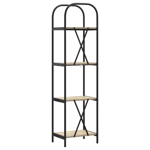  Könyvespolc sonoma tölgy 40 x 30 x 146 cm Faanyag