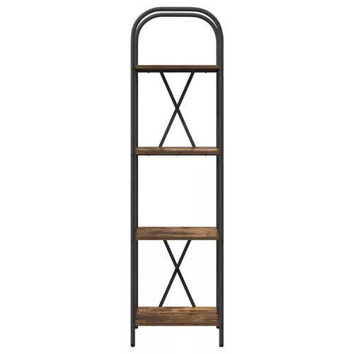  Könyvespolc Füstölt tölgy 40 x 30 x 146 cm Faanyag