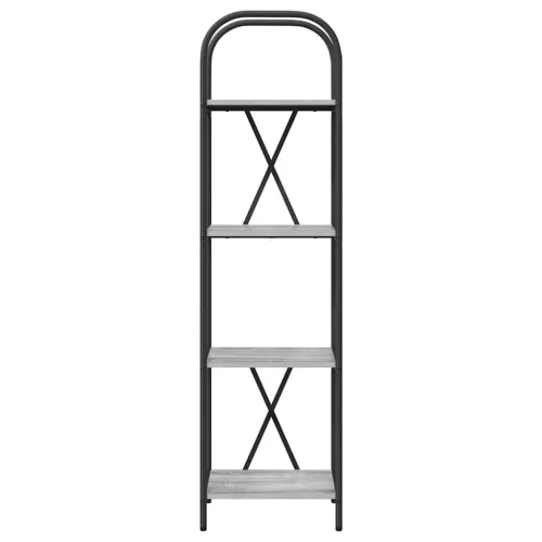  Könyvespolc Szürke sonoma 40 x 30 x 146 cm Faanyag