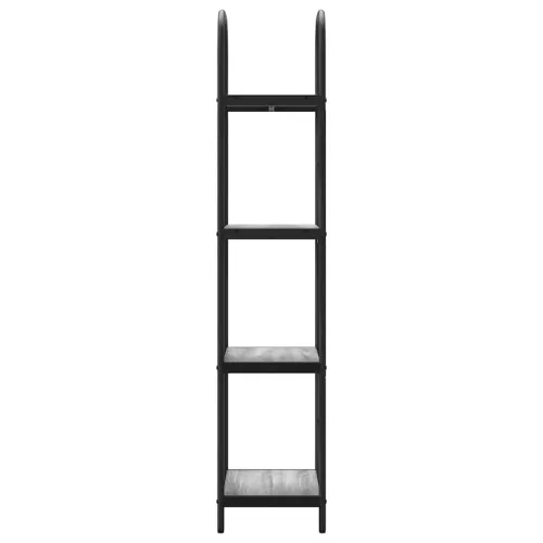  Könyvespolc Szürke sonoma 40 x 30 x 146 cm Faanyag