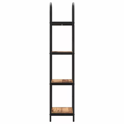  Könyvespolc Régi fa 40 x 30 x 146 cm Faanyag