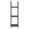  Könyvespolc Musta tammi 40 x 30 x 109 cm Faanyag