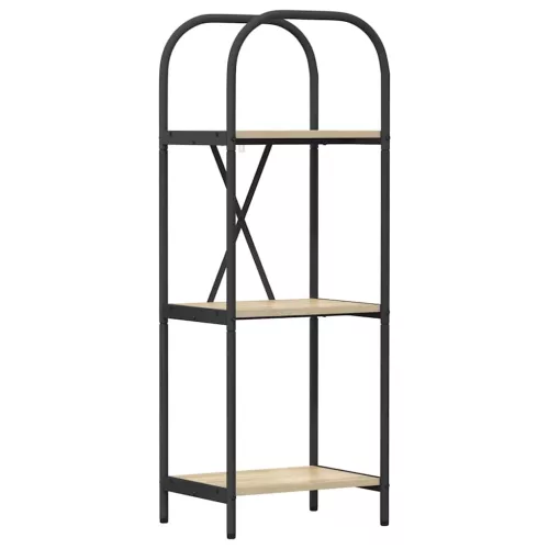  Könyvespolc sonoma tölgy 40 x 30 x 109 cm Faanyag