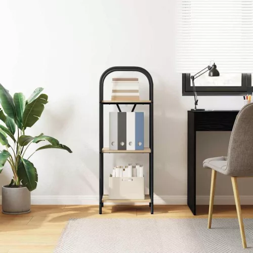  Könyvespolc sonoma tölgy 40 x 30 x 109 cm Faanyag