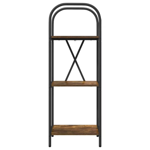  Könyvespolc Füstölt tölgy 40 x 30 x 109 cm Faanyag