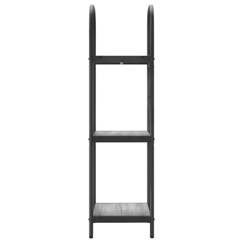  Könyvespolc Szürke sonoma 40 x 30 x 109 cm Faanyag