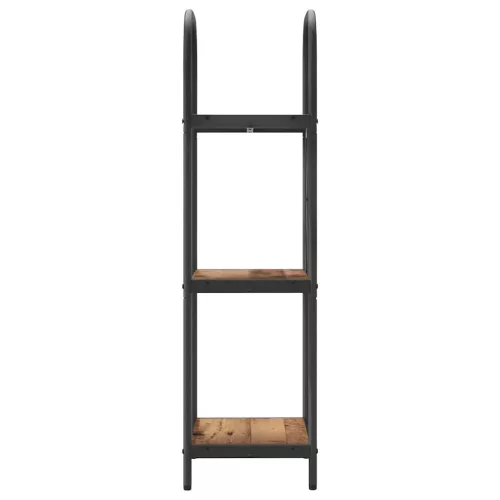  Könyvespolc Régi fa 40 x 30 x 109 cm Faanyag