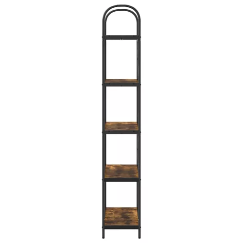  Könyvespolc Füstölt tölgy 80 x 30 x 183 cm Faanyag