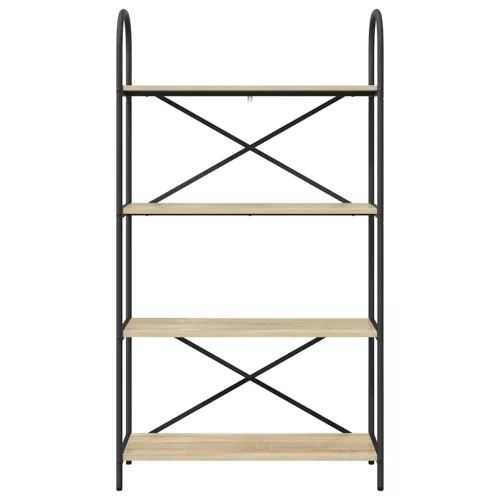  Könyvespolc sonoma tölgy 80 x 30 x 146 cm Faanyag