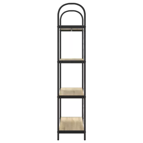  Könyvespolc sonoma tölgy 80 x 30 x 146 cm Faanyag