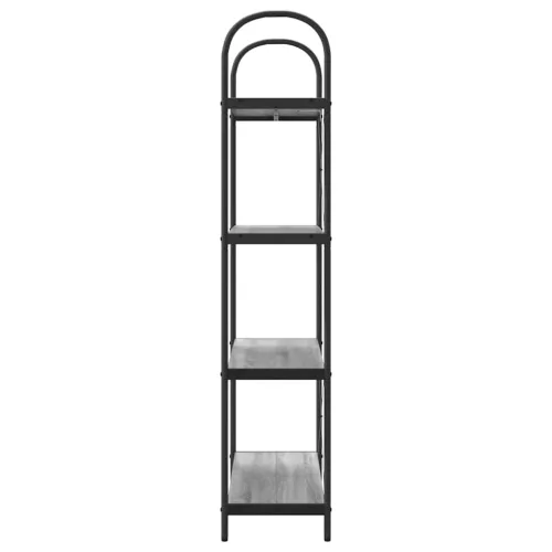  Könyvespolc Szürke sonoma 80 x 30 x 146 cm Faanyag