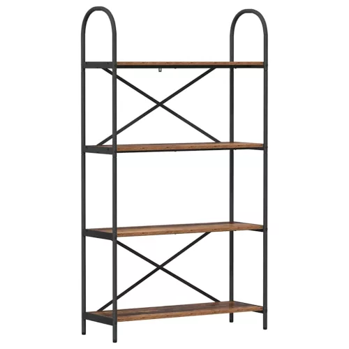  Könyvespolc Régi fa 80 x 30 x 146 cm Faanyag