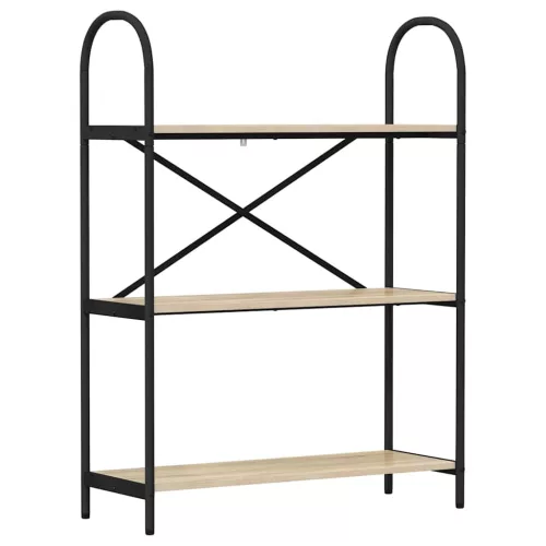  Könyvespolc sonoma tölgy 80 x 30 x 109 cm Faanyag