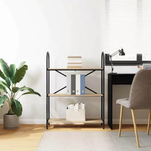  Könyvespolc sonoma tölgy 80 x 30 x 109 cm Faanyag