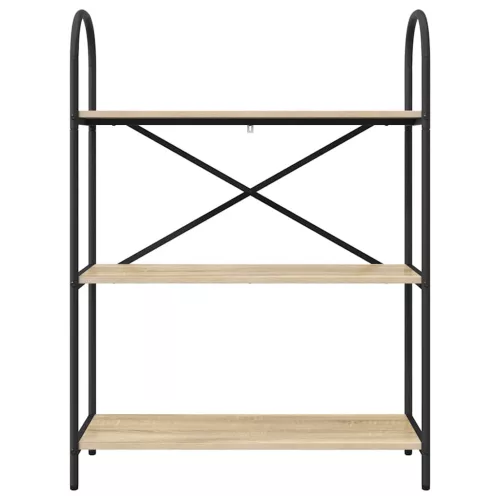  Könyvespolc sonoma tölgy 80 x 30 x 109 cm Faanyag