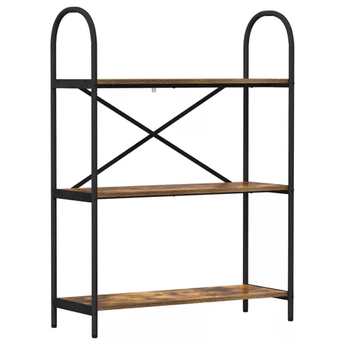  Könyvespolc Füstölt tölgy 80 x 30 x 109 cm Faanyag