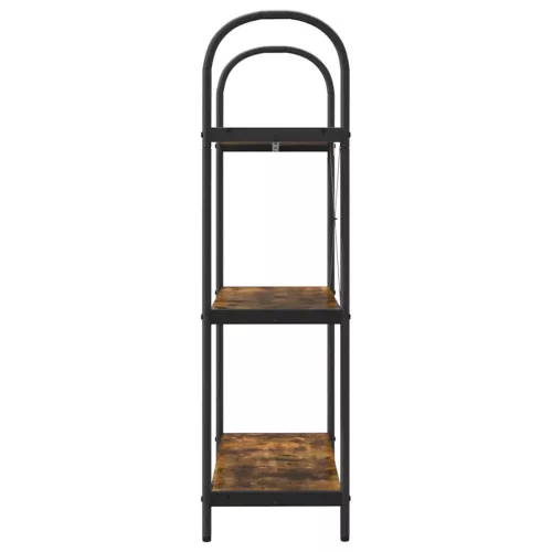  Könyvespolc Füstölt tölgy 80 x 30 x 109 cm Faanyag