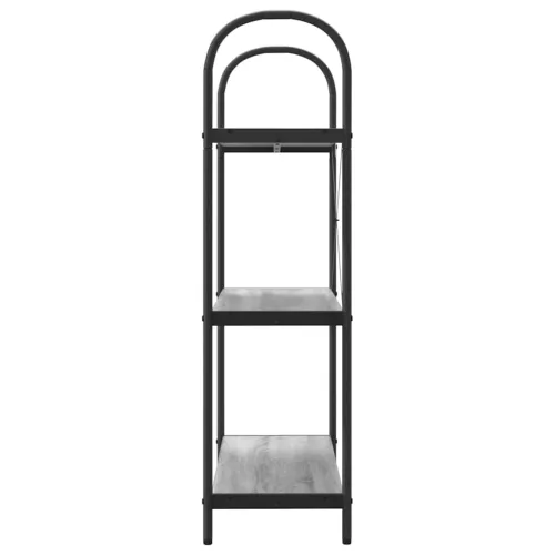  Könyvespolc Szürke sonoma 80 x 30 x 109 cm Faanyag