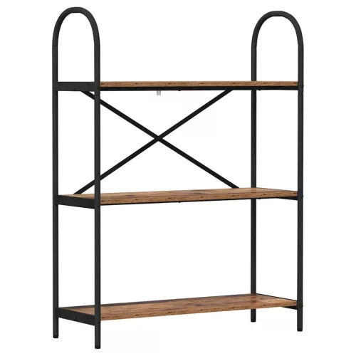  Könyvespolc Régi fa 80 x 30 x 109 cm Faanyag