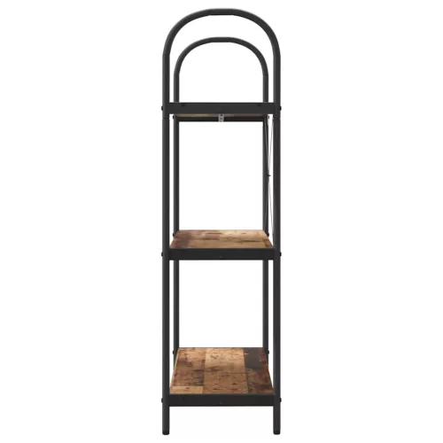  Könyvespolc Régi fa 80 x 30 x 109 cm Faanyag