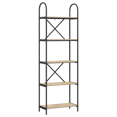  Könyvespolc sonoma tölgy 60 x 30 x 183 cm Faanyag