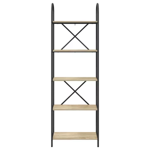  Könyvespolc sonoma tölgy 60 x 30 x 183 cm Faanyag