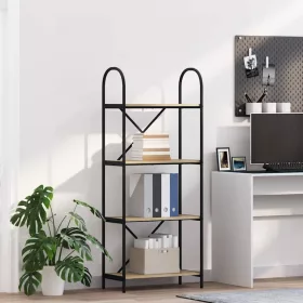  Könyvespolc sonoma tölgy 60 x 30 x 146 cm Faanyag