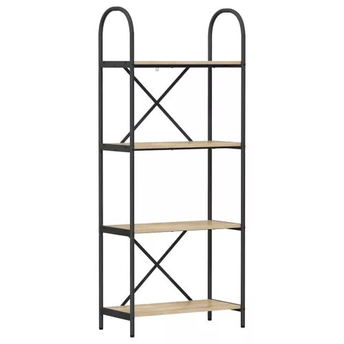  Könyvespolc sonoma tölgy 60 x 30 x 146 cm Faanyag