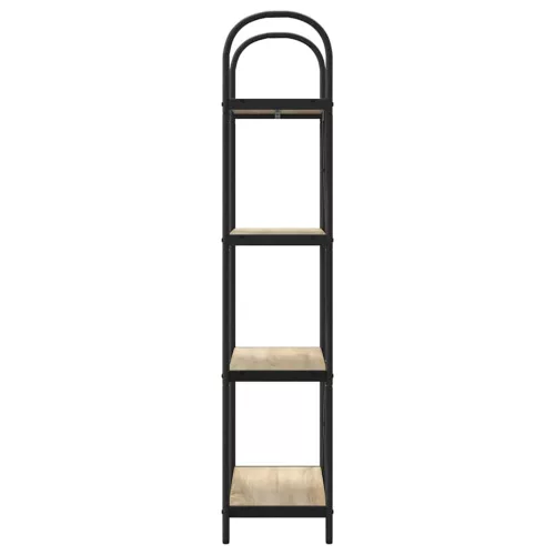  Könyvespolc sonoma tölgy 60 x 30 x 146 cm Faanyag