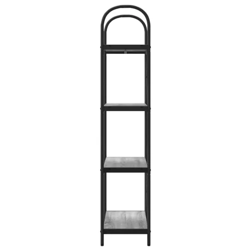  Könyvespolc Szürke sonoma 60 x 30 x 146 cm Faanyag