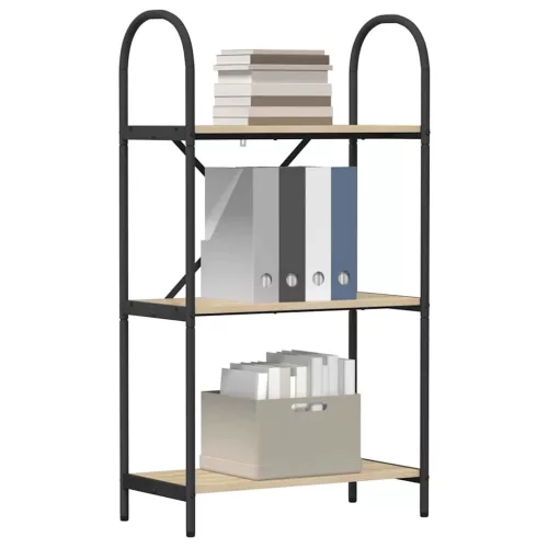  Könyvespolc sonoma tölgy 60 x 30 x 109 cm Faanyag