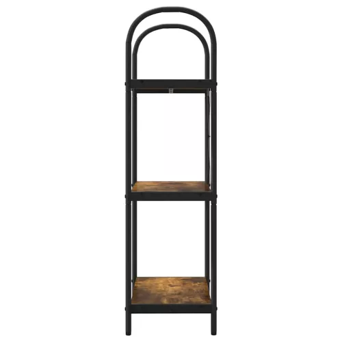  Könyvespolc Füstölt tölgy 60 x 30 x 109 cm Faanyag