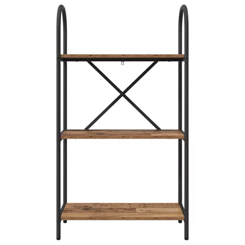  Könyvespolc Régi fa 60 x 30 x 109 cm Faanyag