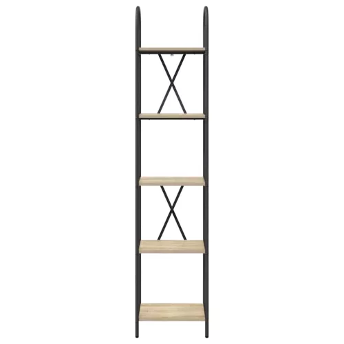  Könyvespolc sonoma tölgy 40 x 30 x 183 cm Faanyag