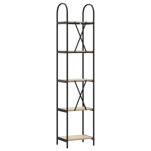  Könyvespolc sonoma tölgy 40 x 30 x 183 cm Faanyag