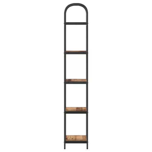  Könyvespolc Régi fa 40 x 30 x 183 cm Faanyag