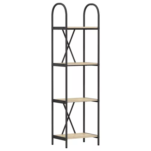  Könyvespolc sonoma tölgy 40 x 30 x 146 cm Faanyag